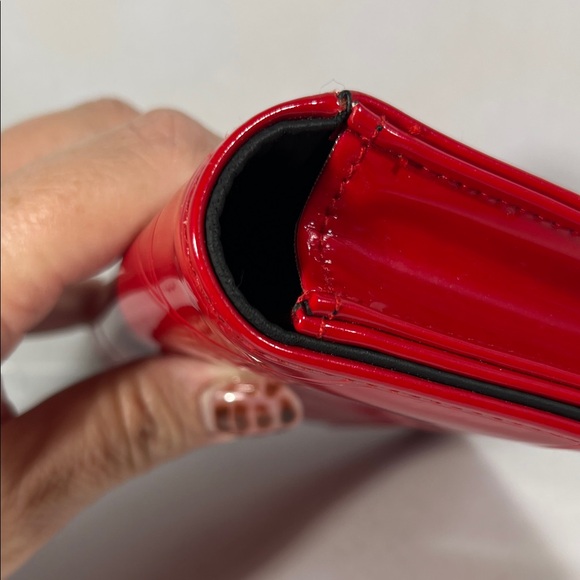 Dior Glossy Red Clutch - Picture 8 of 9